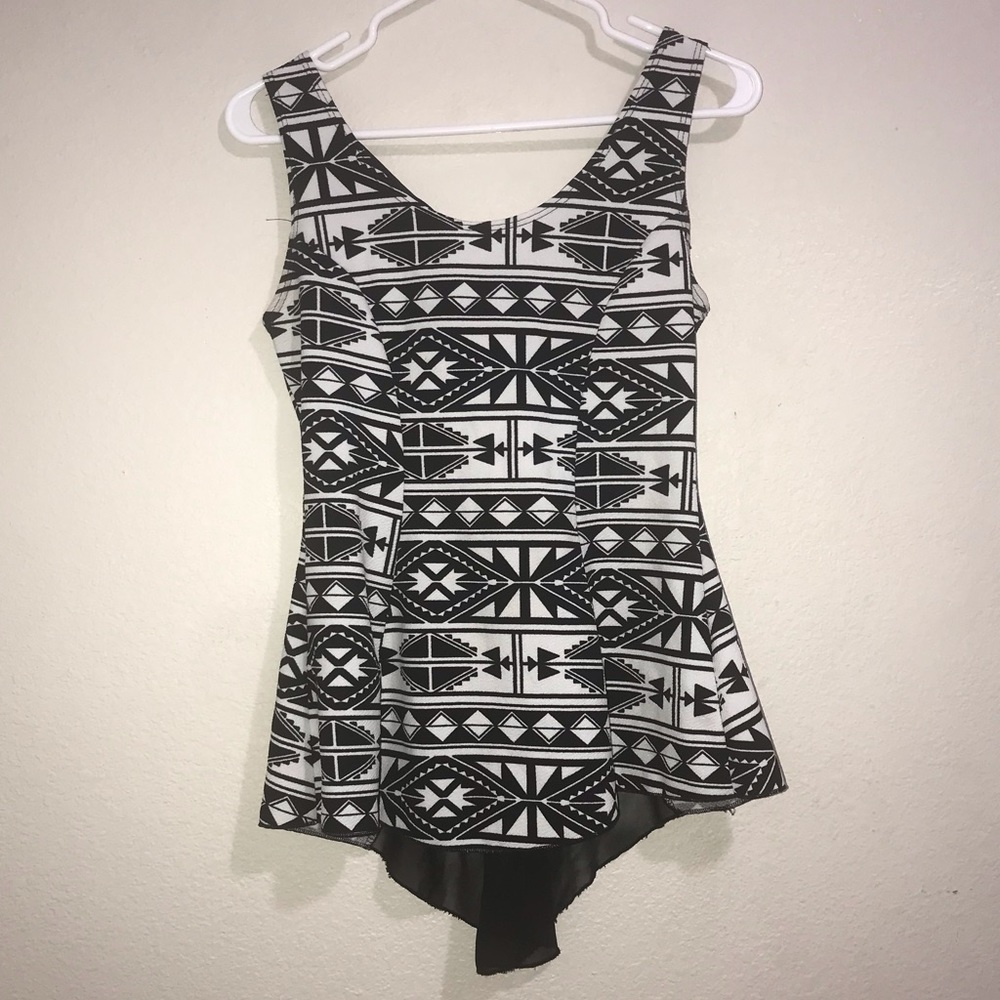 Ooh La La black and white blouse :)
